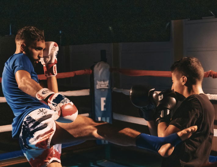 Muay Thai training